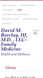 Mobile Screenshot of doctorbarclay.com